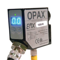 Opax-1000, датчик, непрозрачность, прозрачность, мутность, определение, промышленный, станок, оборудование, контейнер, EMX