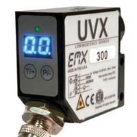 UVX, датчик, цвет, люминесцентный, определение, промышленный, станок, оборудование, материал, EMX